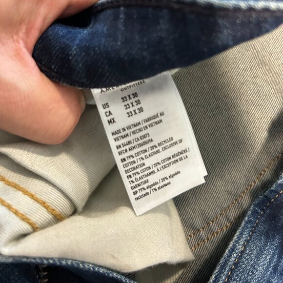 American Eagle Slim Fit Jeans 33x30 - Picture 5 of 5